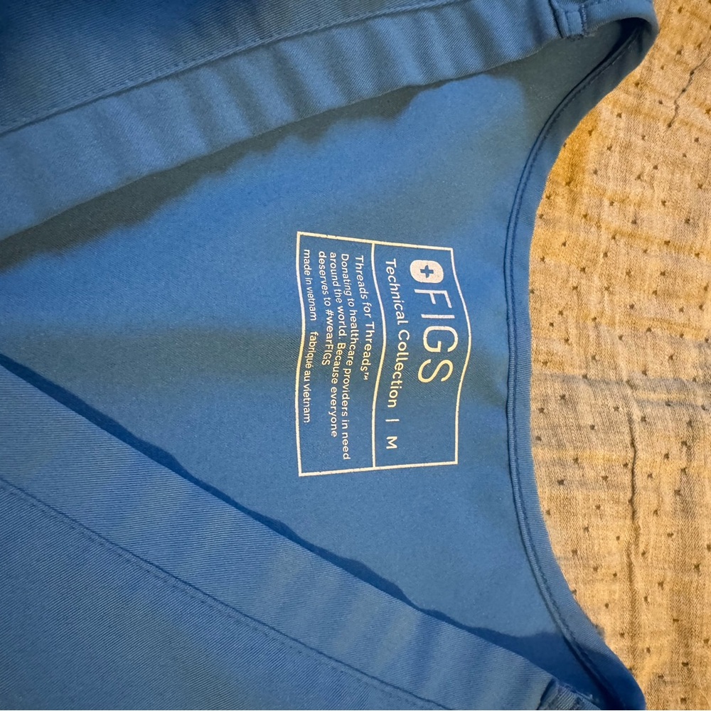Figs Vibrant Blue Scrubs